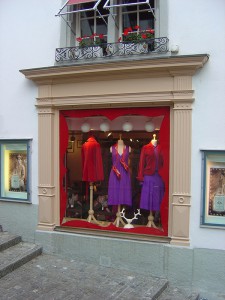 Schaufensterrahmen